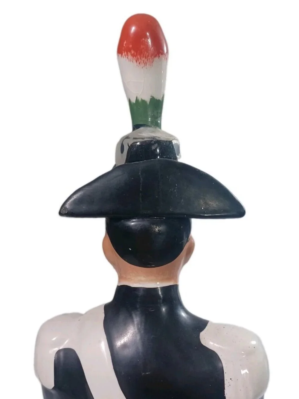 Vintage Ceramic Liquore Galliano Decanter Italian Soldier Coronetti Cunardo 19”